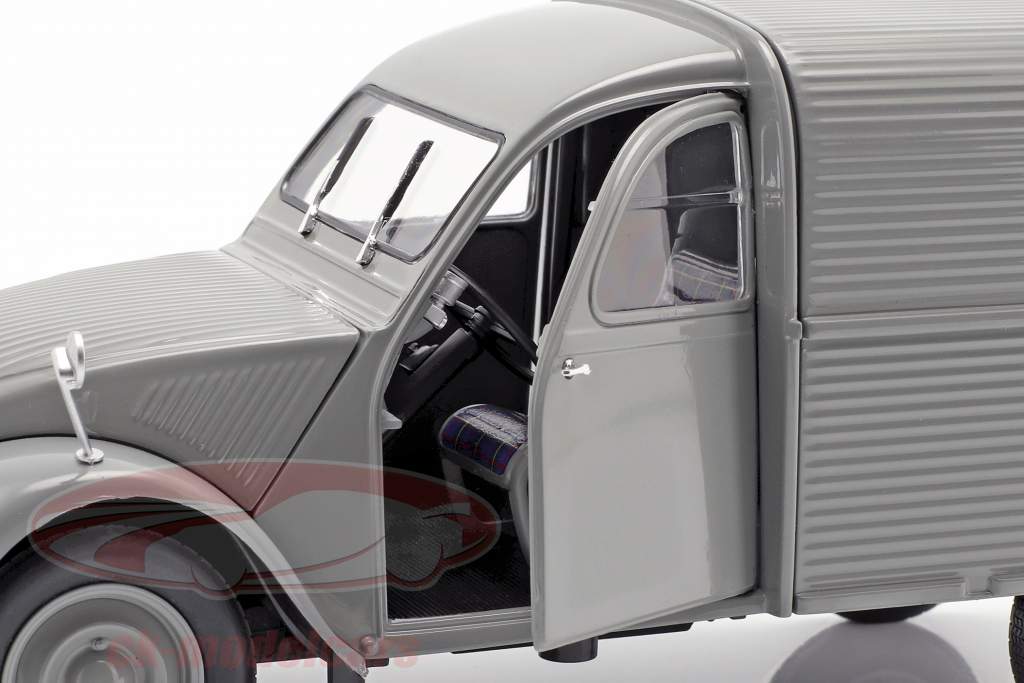 Citroen 2CV Fourgonnette year 1957 grey 1:18 Norev