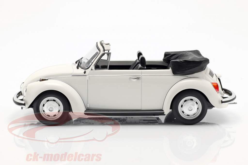 Volkswagen VW 1303 cabriolé año de construcción 1972 blanco 1:18 Norev