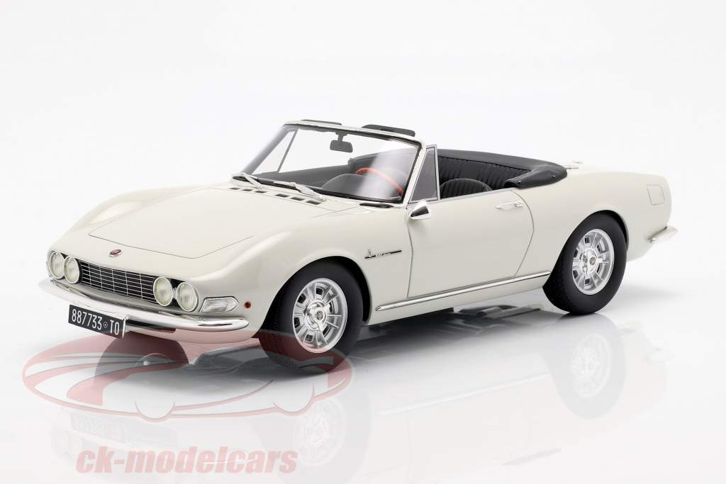 Fiat Dino Spyder année de construction 1966 blanc 1:18 Cult Scale