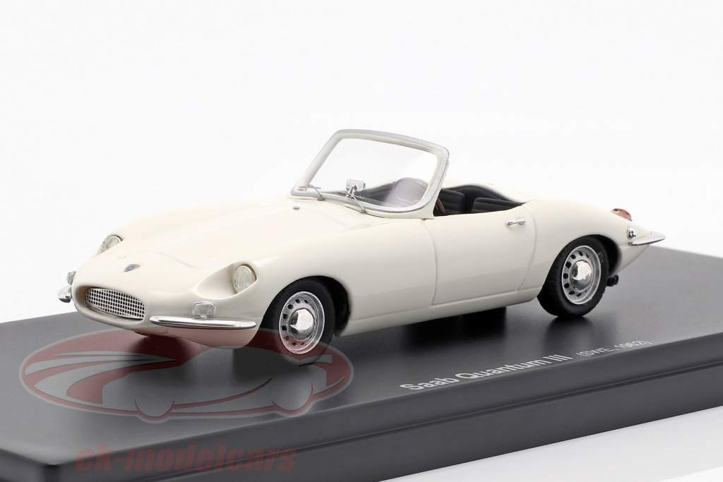 Saab Quantum III année de construction 1962 blanc 1:43 AutoCult