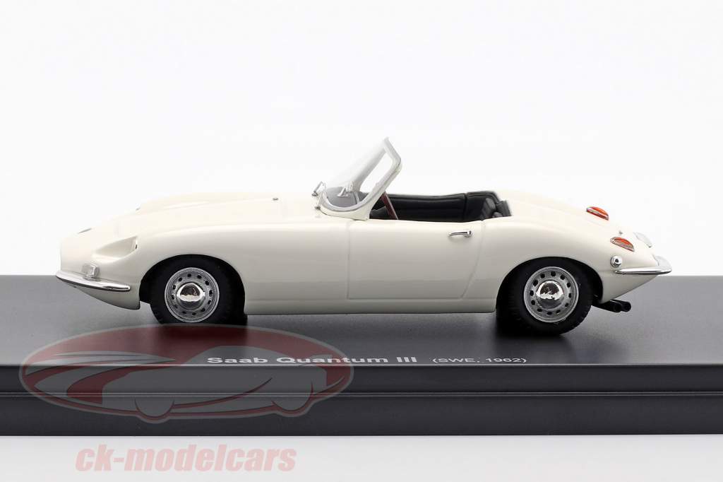 Saab Quantum III año de construcción 1962 blanco 1:43 AutoCult