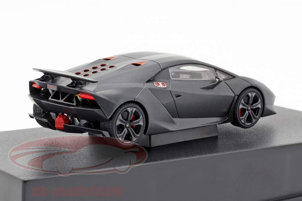 Lamborghini Sesto Elemento Год 2010 Углерод / серый 1:43 AUTOart