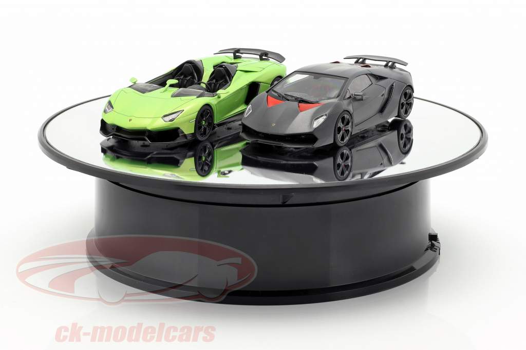 ミラーターンテーブル 直径 20 cm 以下のために モデルカー で スケール 1:24 AUTOart