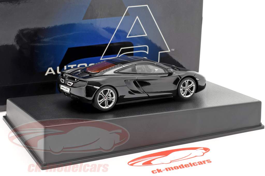McLaren MP4-12C Jaar 2011 zwart metalen 1:43 AUTOart