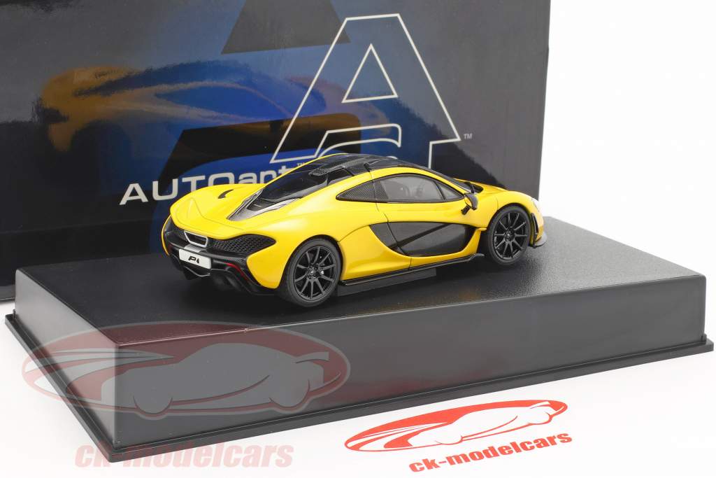 マクラーレン P1 年 2013 火山 イエロー 1:43 オートアート