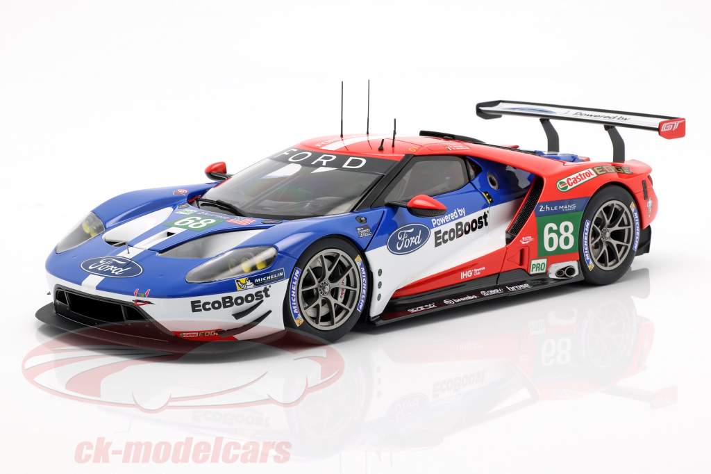 Ford GT #68 Vinder LMGTE-Pro 24h LeMans 2016 Hand, Müller, Bourdais 1:18 AUTOart