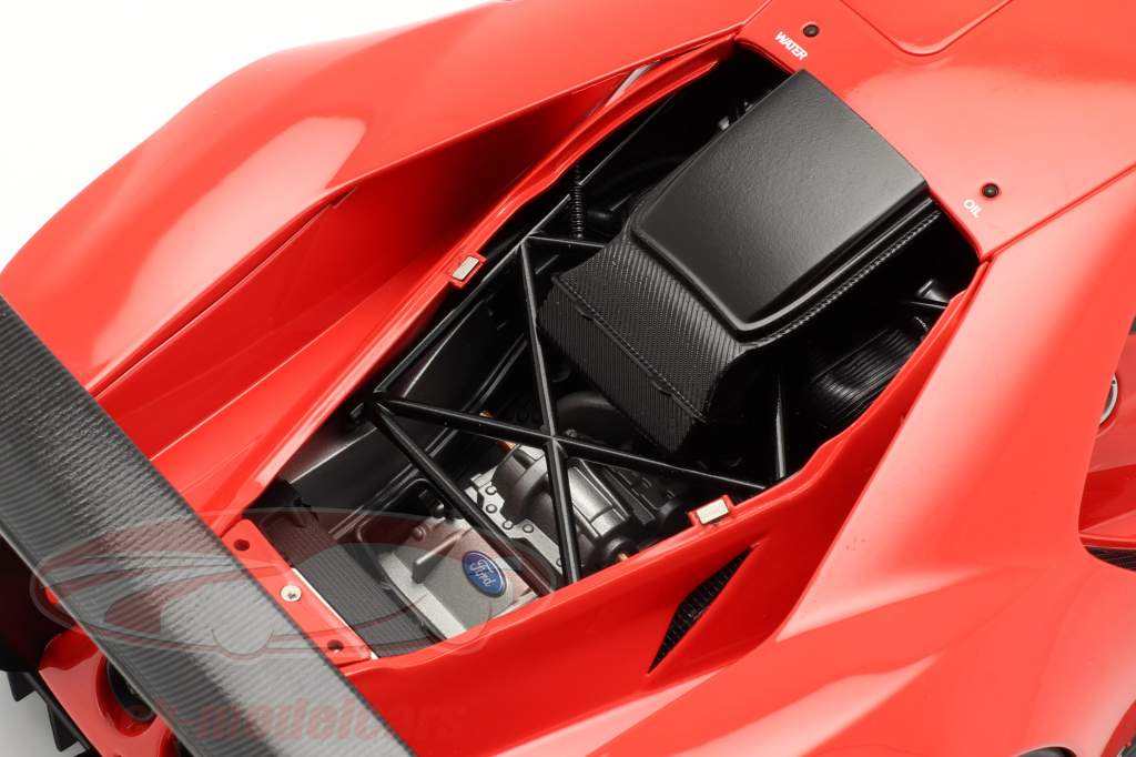 Ford GT LeMans Plain Body Version red 1:18 AUTOart
