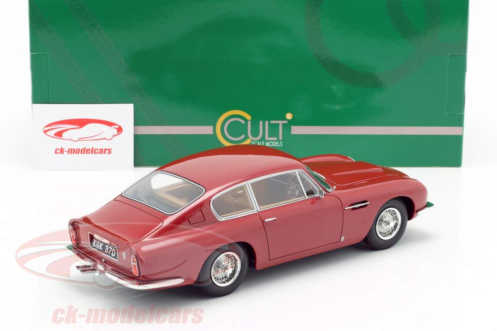 Aston Martin DB6 Opførselsår 1964 rødbrun 1:18 Cult Scale