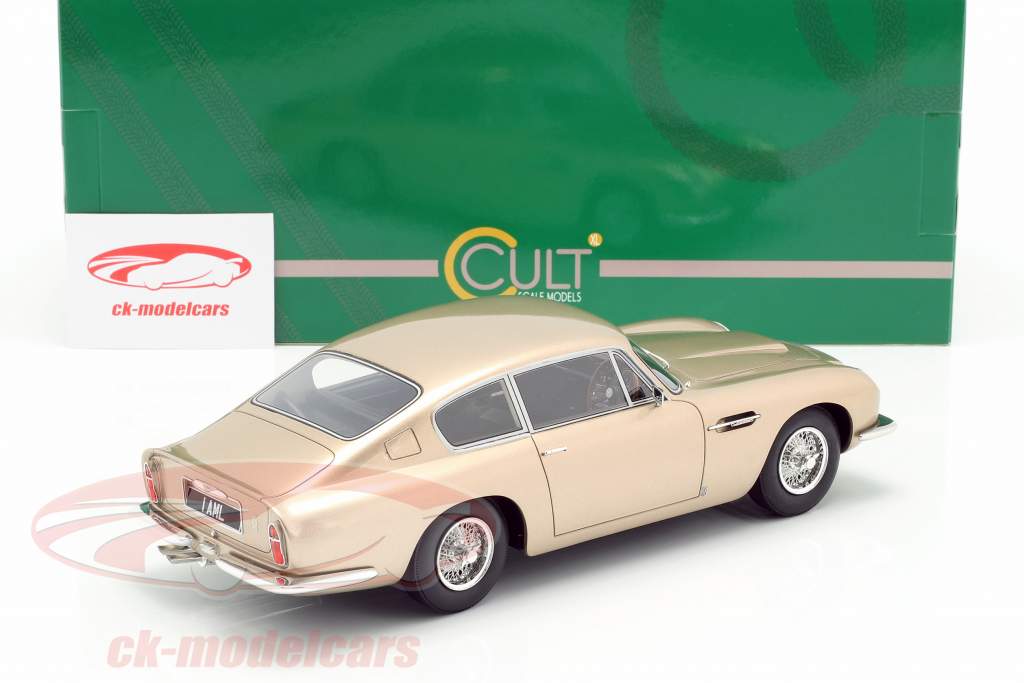 Aston Martin DB6 建造年份 1964 黄金 金属的 1:18 Cult Scale