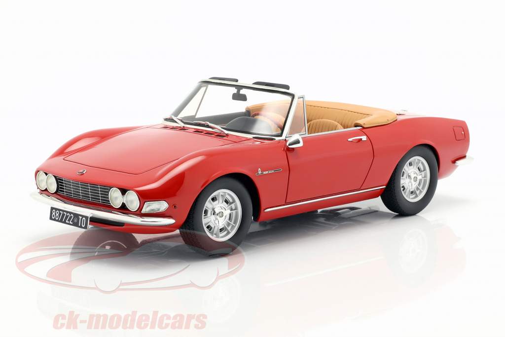 Fiat Dino Spyder Opførselsår 1966 rød 1:18 Cult Scale
