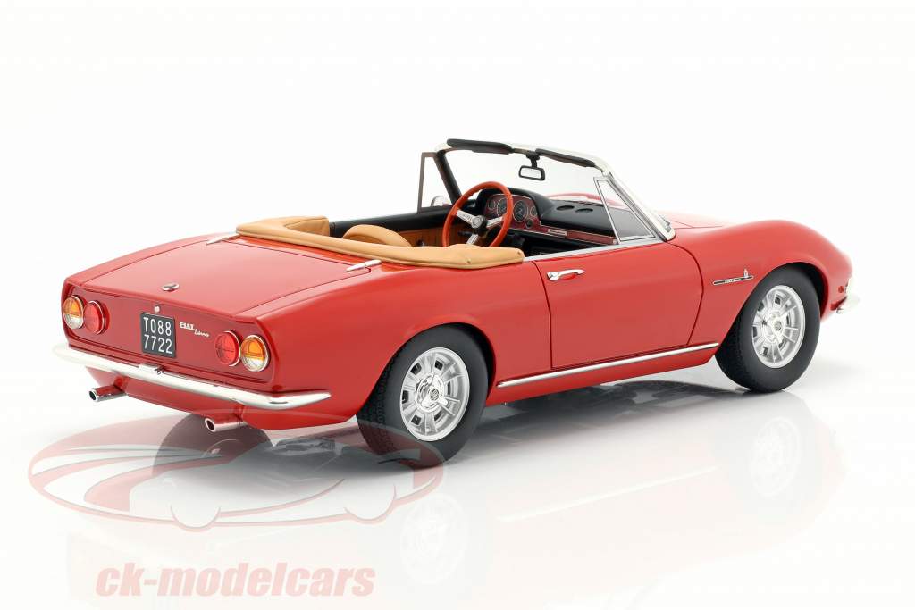 Fiat Dino Spyder Opførselsår 1966 rød 1:18 Cult Scale
