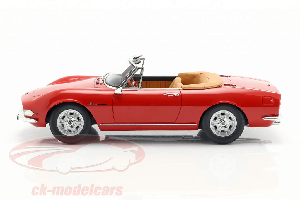 Fiat Dino Spyder Opførselsår 1966 rød 1:18 Cult Scale