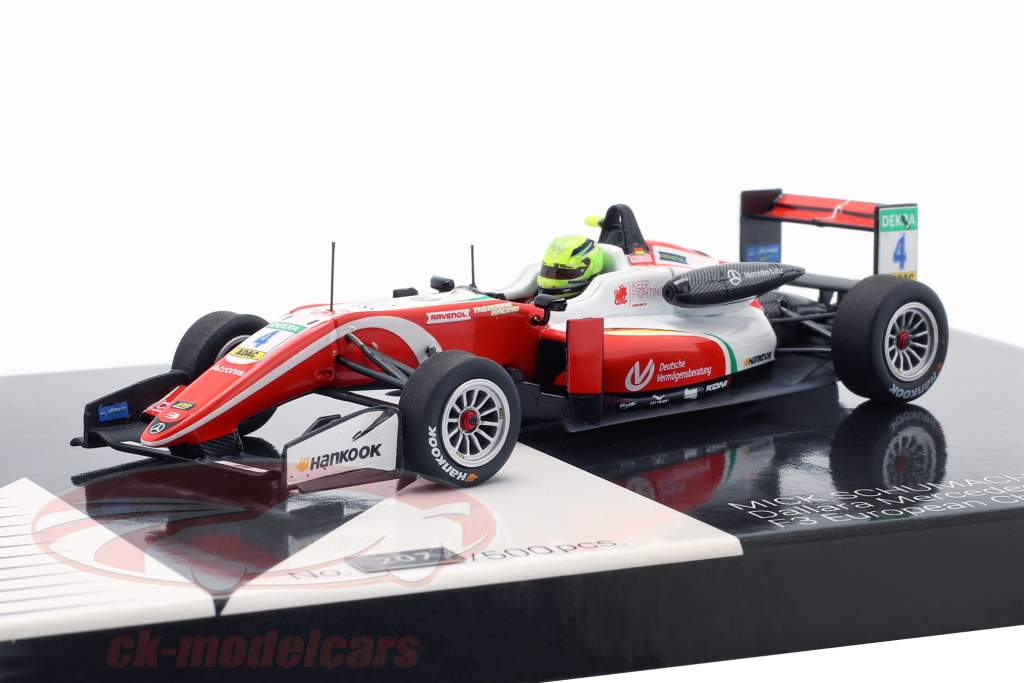 Mick Schumacher Dallara F317 #4 Formel 3 Champion 2018 1:43 Minichamps