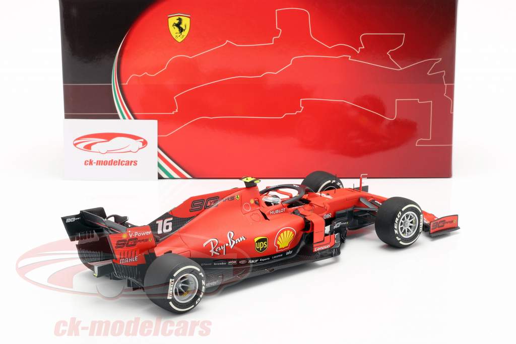 Charles Leclerc Ferrari SF90 #16 5th Australian GP formula 1 2019 1:18 BBR