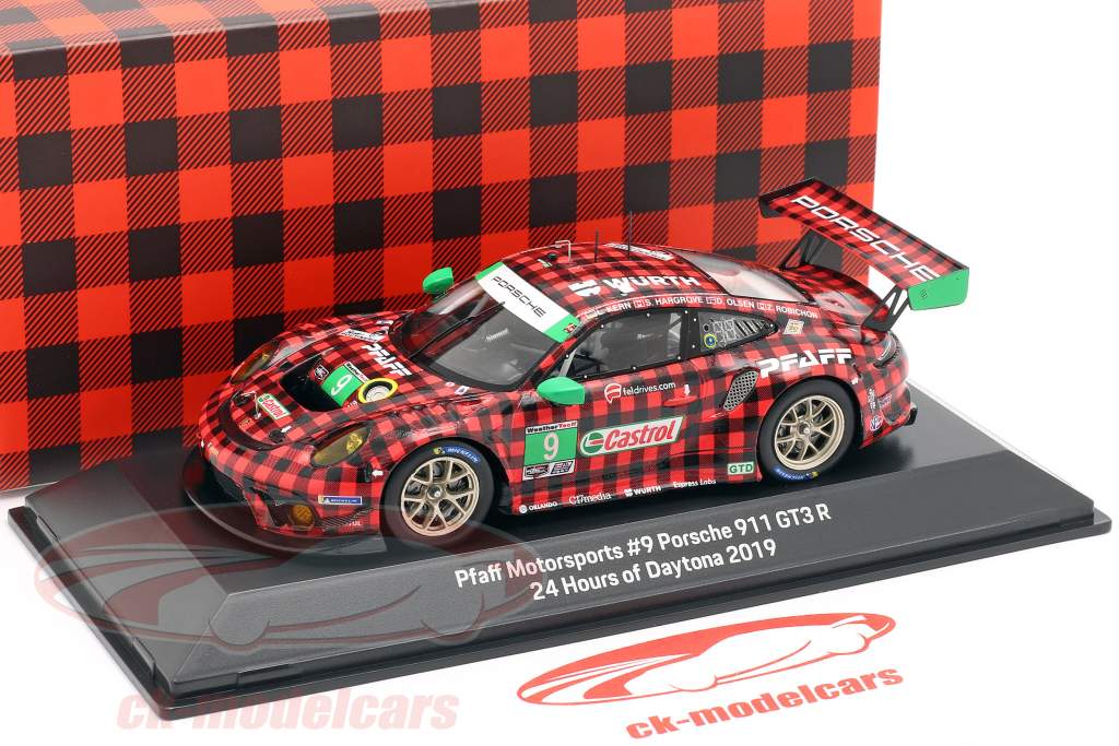 Spark 1:43 Porsche 911 GT3 R #9 24h Daytona 2019 Pfaff