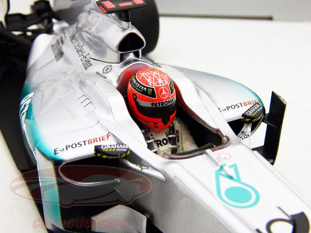 MINICHAMPS M.SCHUMACHER SHOWCAR 2011 #PG8CY7 | eBay