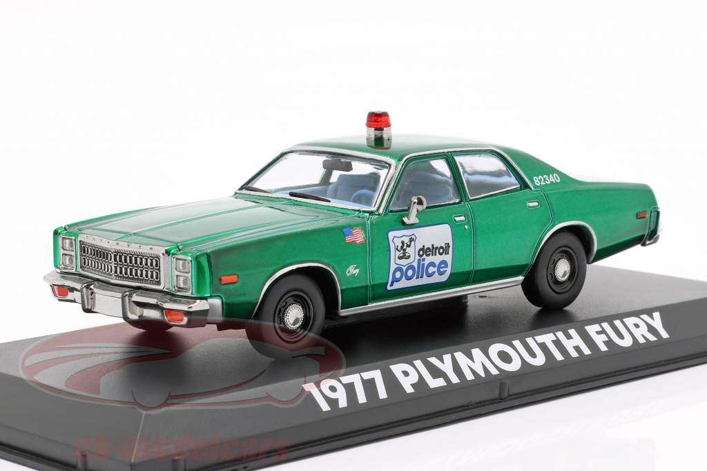 Greenlight 1:43 Plymouth Fury Detroit Police 1977 Beverly