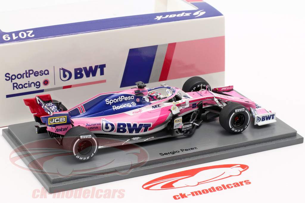 Spark 1:43 Sergio Perez Racing Point RP19 #11 Chinese GP