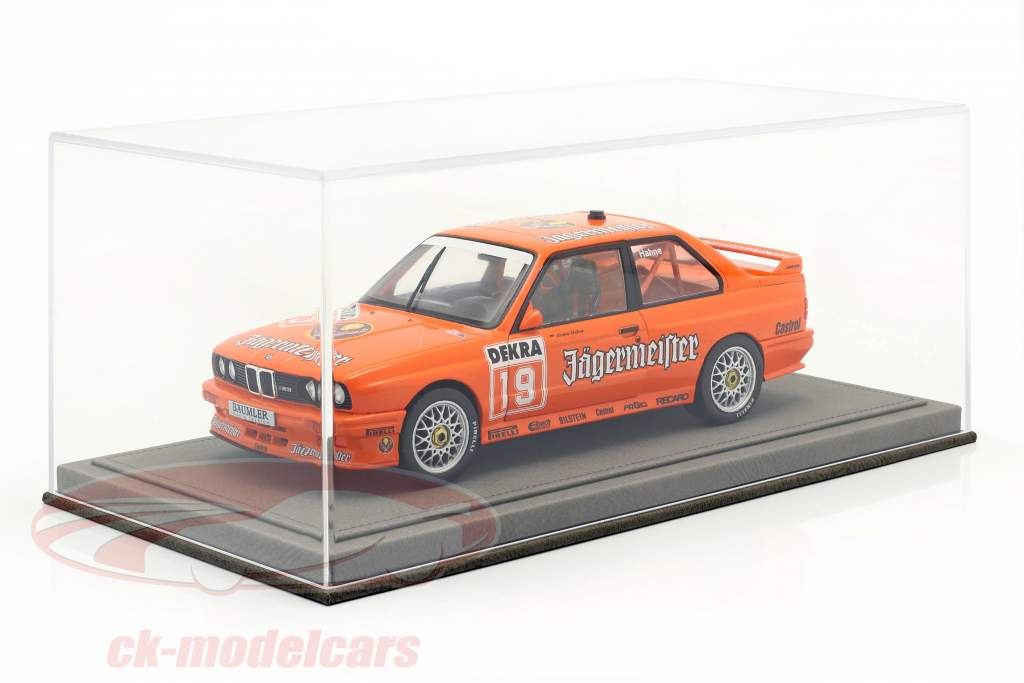 hoog kwaliteit Acryl vitrine voor Model Cars in de Schaal 1:18 lichtgrijs BBR