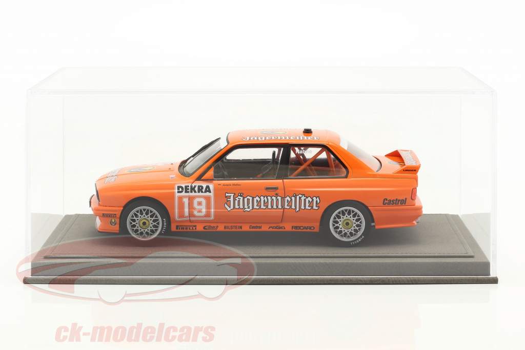 High quality Acrylic Showcase for Model Cars in the Scale 1:18 light-gray BBR