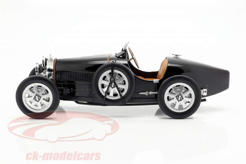 Bugatti T35 Opførselsår 1925 sort 1:12 Norev