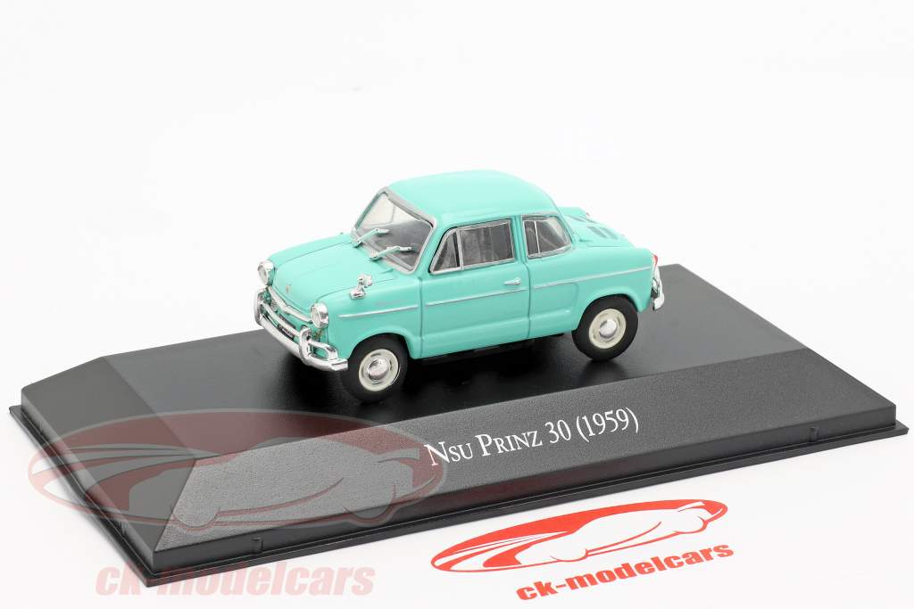 NSU Prinz 30 year 1959 turquoise 1:43 Altaya
