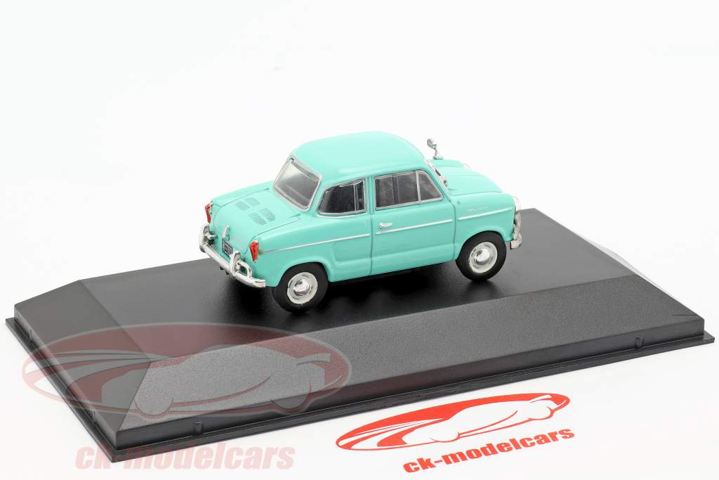 NSU Prinz 30 Bouwjaar 1959 turkoois 1:43 Altaya