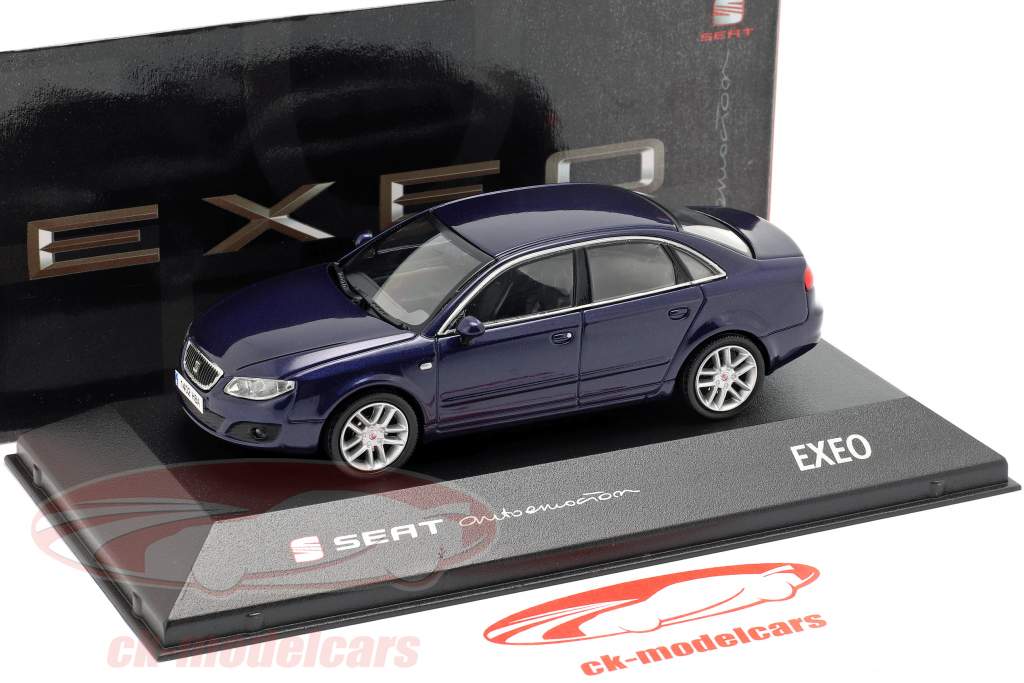 Seat Exeo セダン ada ブルー メタリック 1:43 Seat