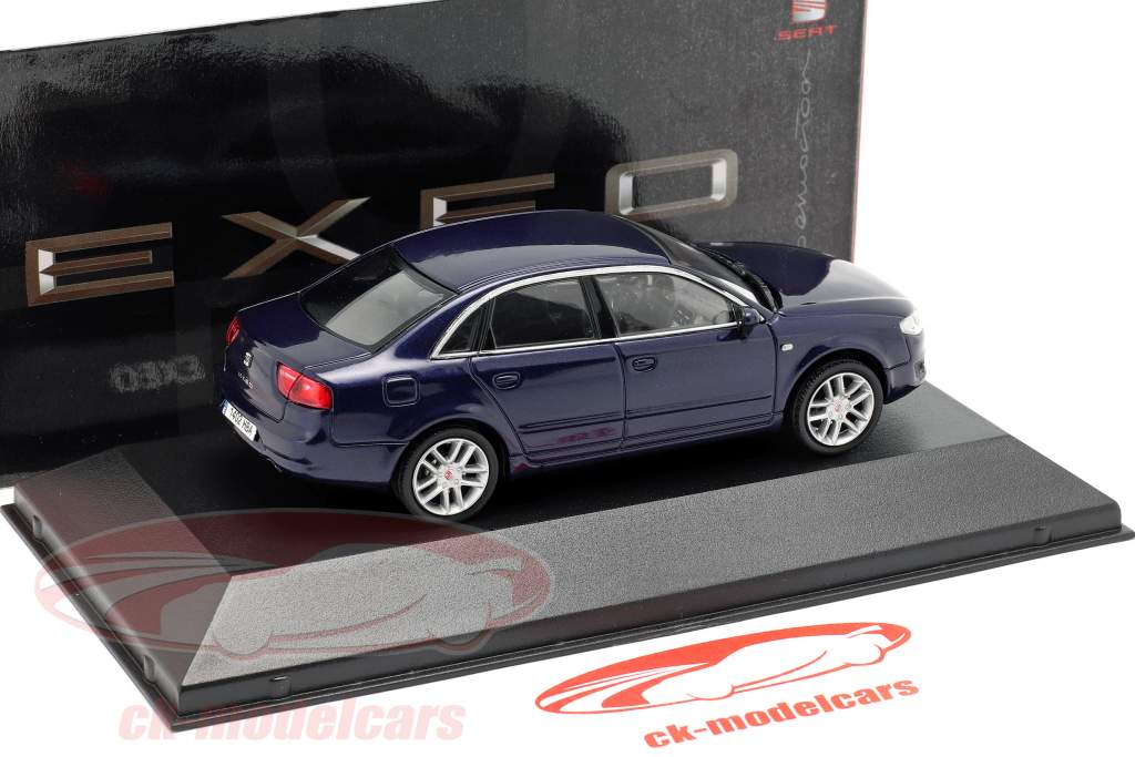 Seat Exeo セダン ada ブルー メタリック 1:43 Seat