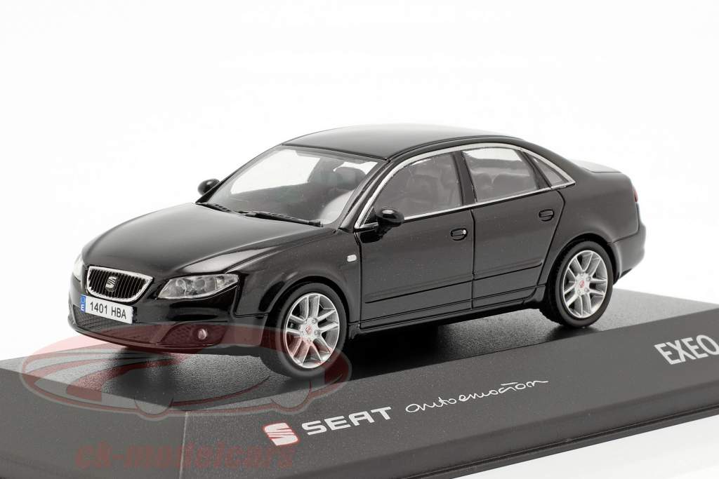 Seat Exeo sedán negro 1:43 Seat