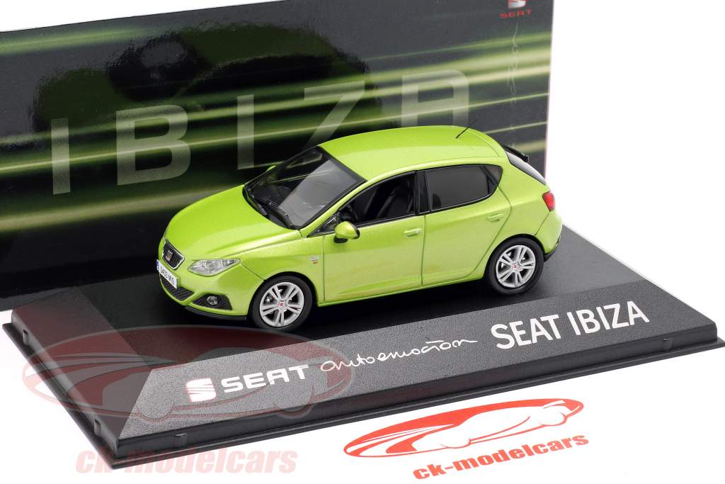 Seat Ibiza IV Baujahr 2008-2017 amarillo citrus grün metallic 1:43 Seat