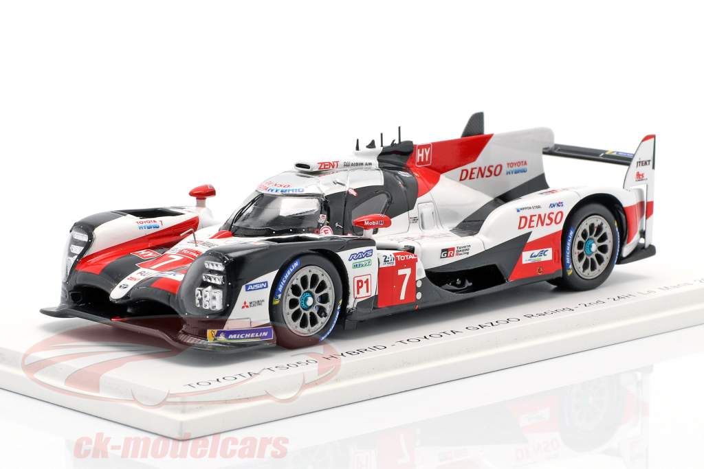 Toyota TS050 Hybrid #7 2nd 24h LeMans 2019 Conway, Kobayashi, Lopez 1:43 Spark