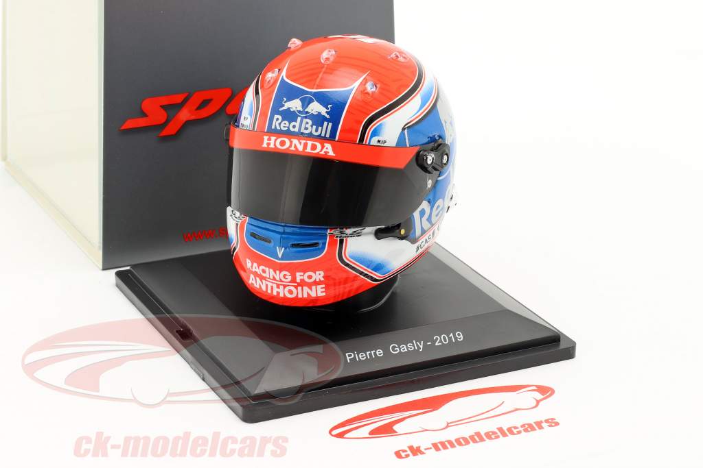 Pierre Gasly #10 Aston Martin Red Bull Racing Formel 1 2019 Helm 1:5 Spark