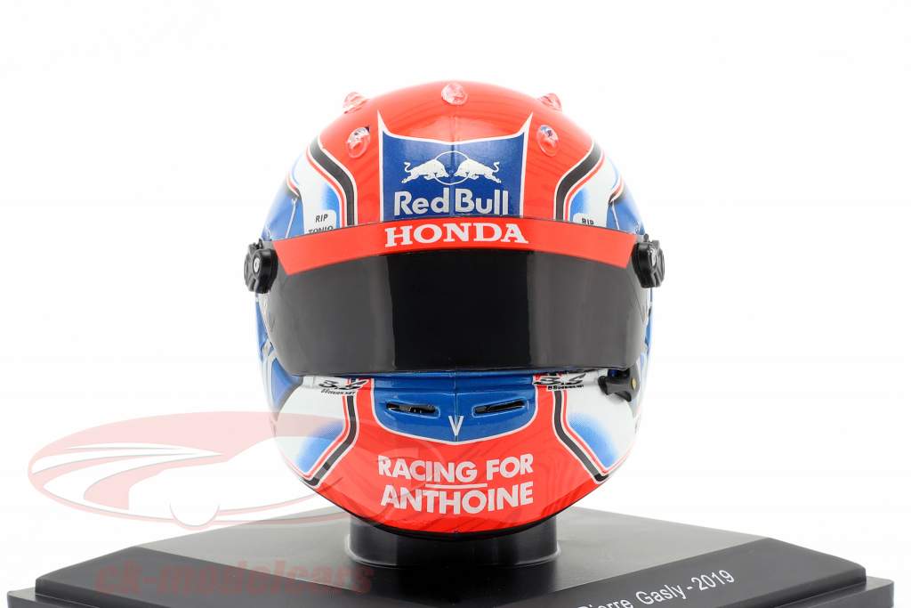 Pierre Gasly #10 Aston Martin Red Bull Racing Formel 1 2019 Helm 1:5 Spark