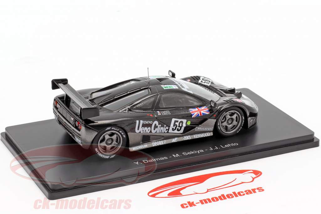 McLaren F1 GTR #59 vencedor 24h LeMans 1995 Lehto, Dalmas, Sekiya 1:43 Spark