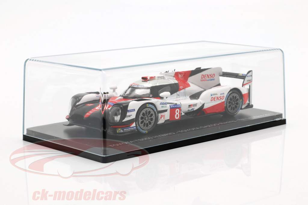 Toyota TS050 Hybrid #8 octavo 24h LeMans 2017 Buemi, Davidson, Nakajima 1:43 Spark