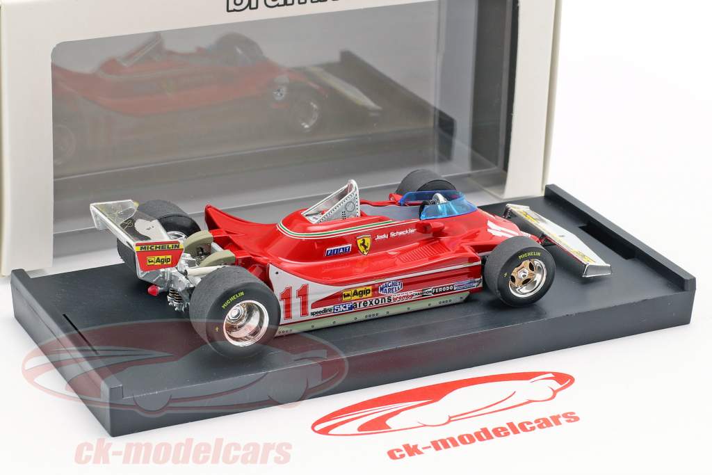 J. Scheckter Ferrari 312T4 #11 vinder italiensk GP verdensmester F1 1979 1:43 Brumm