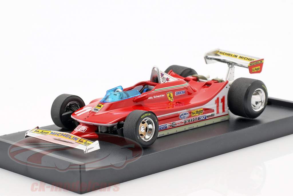 J. Scheckter Ferrari 312T4 #11 vinder italiensk GP verdensmester F1 1979 1:43 Brumm