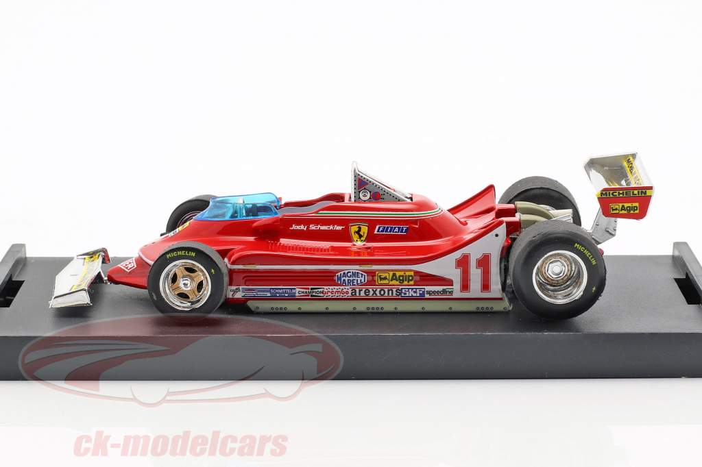 J. Scheckter Ferrari 312T4 #11 vinder italiensk GP verdensmester F1 1979 1:43 Brumm