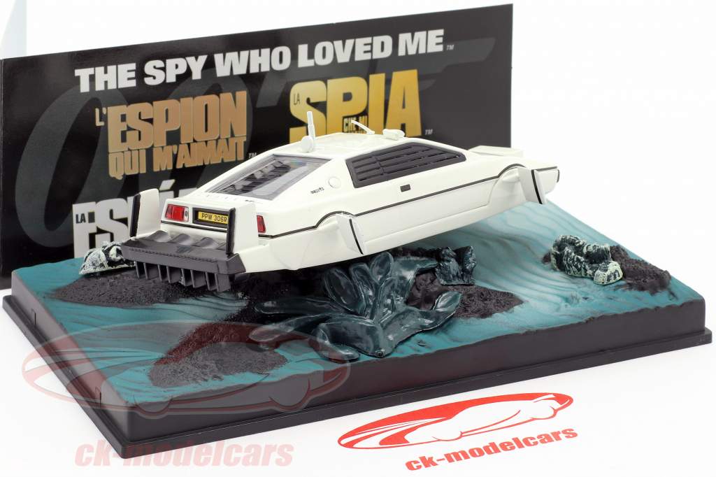 莲花Esprit詹姆斯·邦德电影“海底城汽车白1:43 IXO