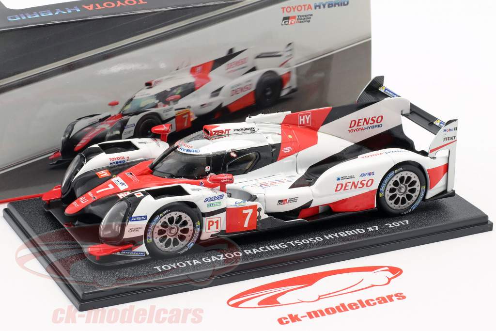 ミニカー TOYOTA WRC YARIS WEC TS050 1/38 Spark 1:38 Toyota TS050 Hybrid #7 Toyota Racing WEC / 24h