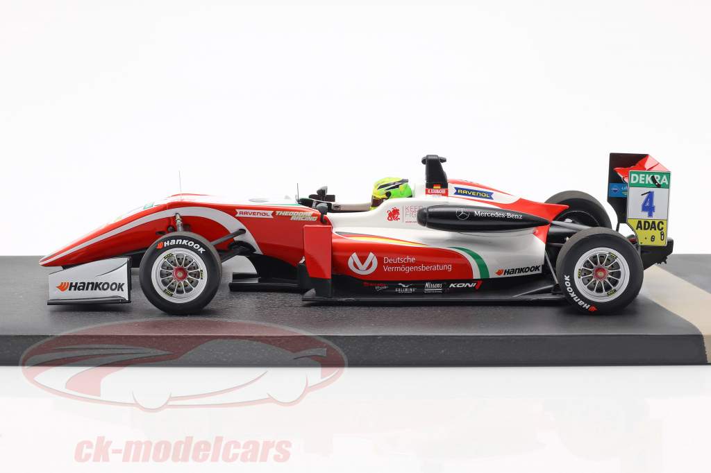 Mick Schumacher Dallara F317 #4 formula 3 champion 2018 1:18 Minichamps