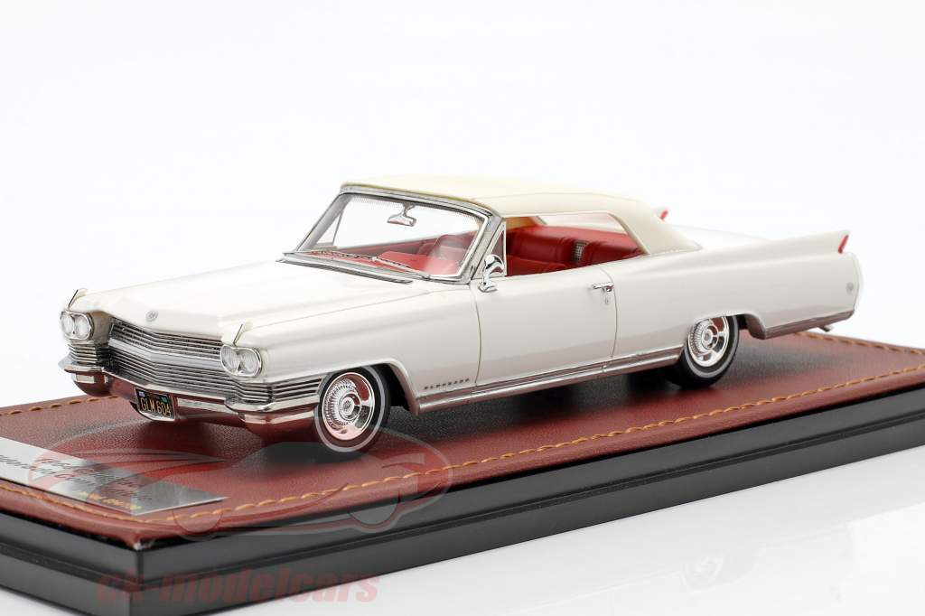 Cadillac Eldorado conversível Closed Top ano de construção 1964 aspen branco 1:43 GLM
