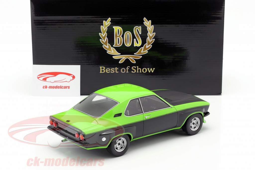 欧宝 TE 2800 绿/黑色 1:18 BoS-Models