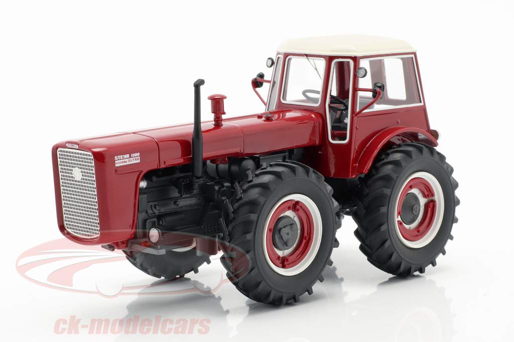 Steyr 1300 System Dutra trator vermelho 1:43 Schuco