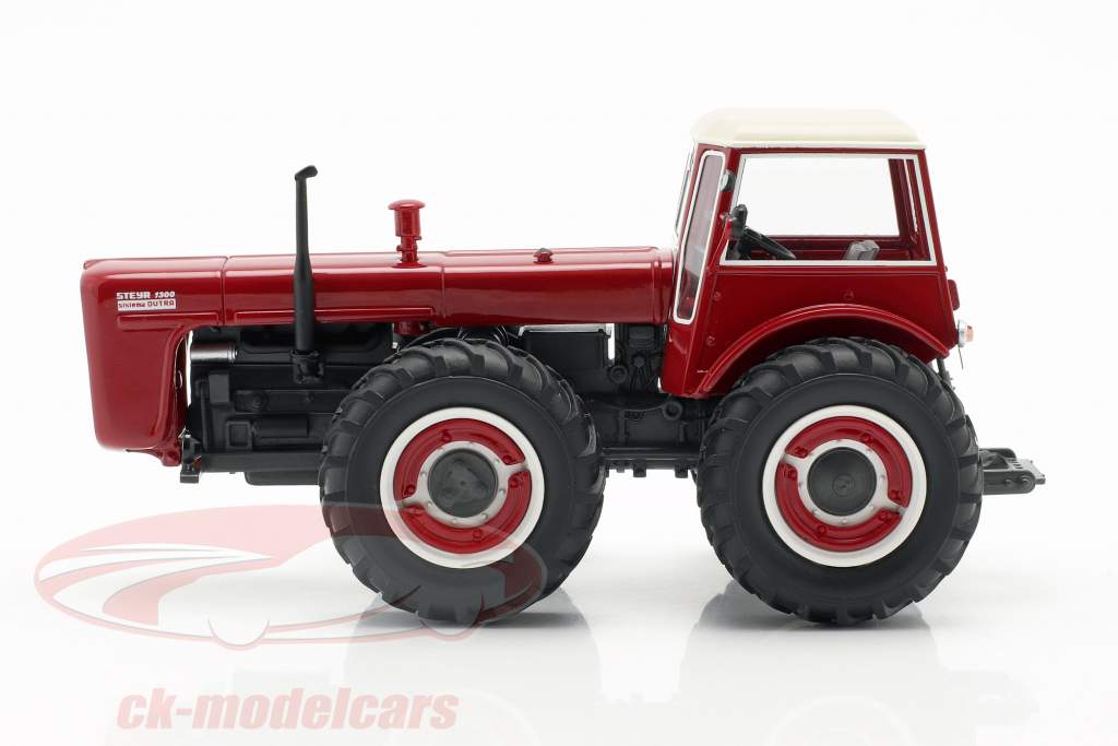Steyr 1300 System Dutra trator vermelho 1:43 Schuco