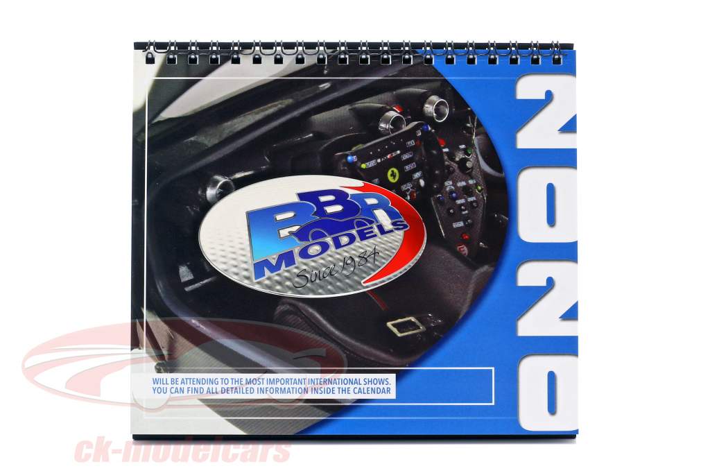 BBR 卓上カレンダー 2020