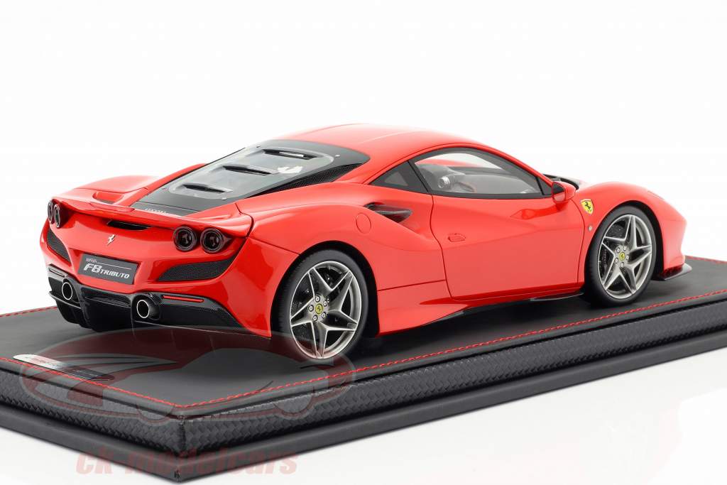 Ferrari F8 Tribute automobile show Geneva 2019 scuderia red 1:18 BBR