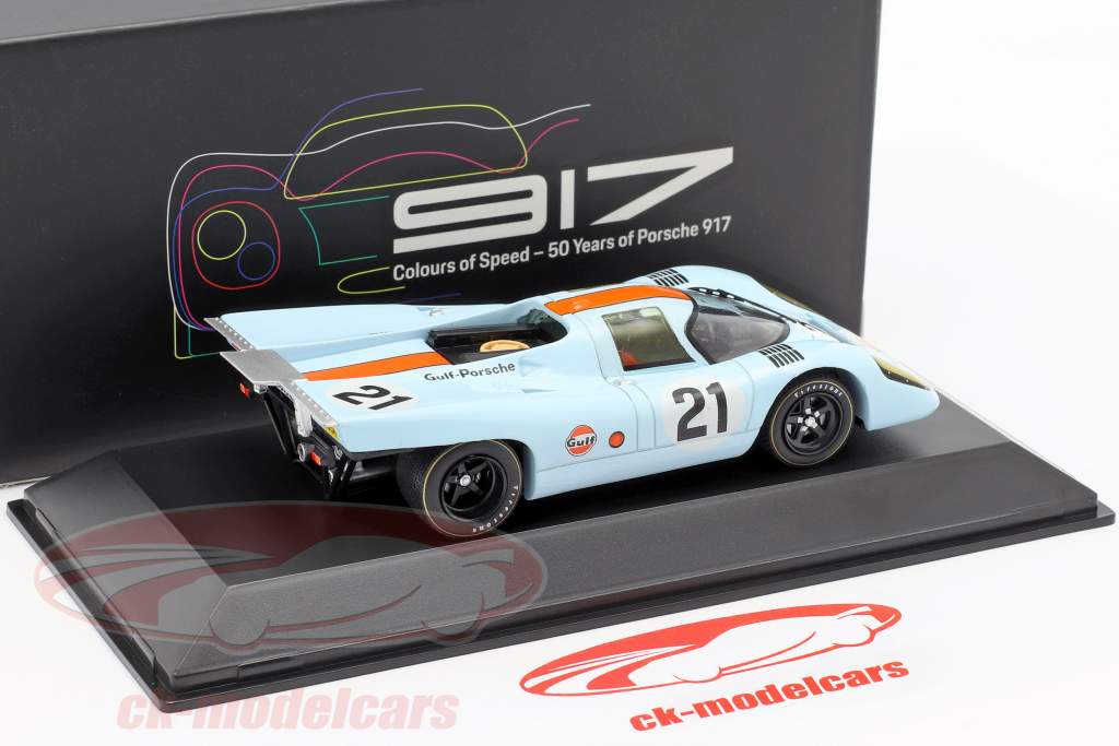 Porsche 917K Gulf #21 24h LeMans 1970 Rodriguez, Kinnunen 1:43 Spark