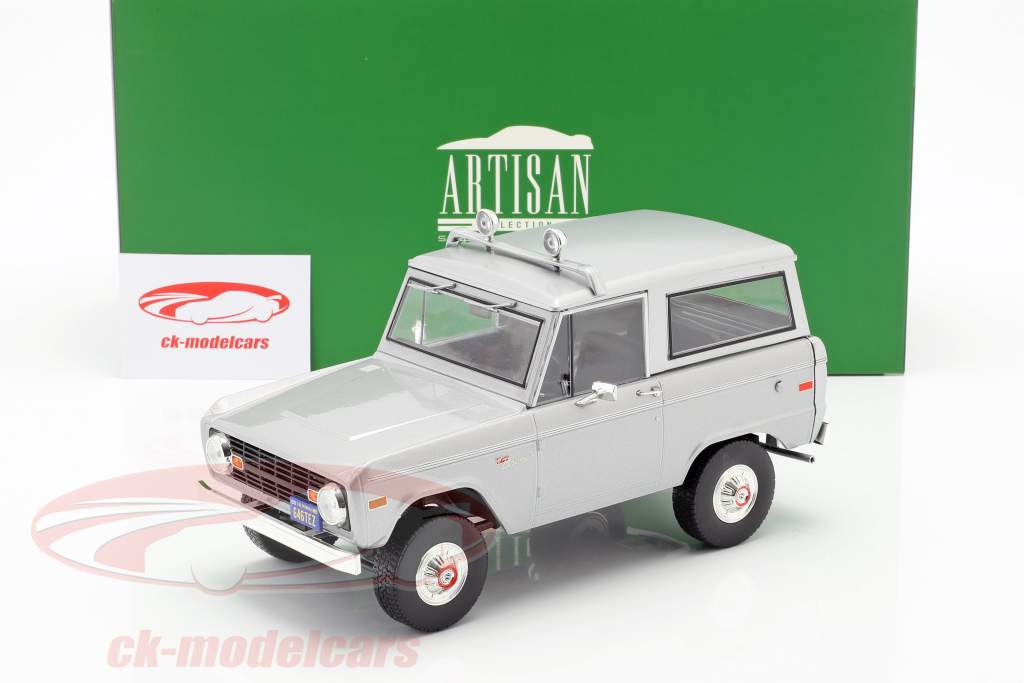 Ford Bronco année de construction 1970 film Speed (1994) lumière gris 1:18 Greenlight